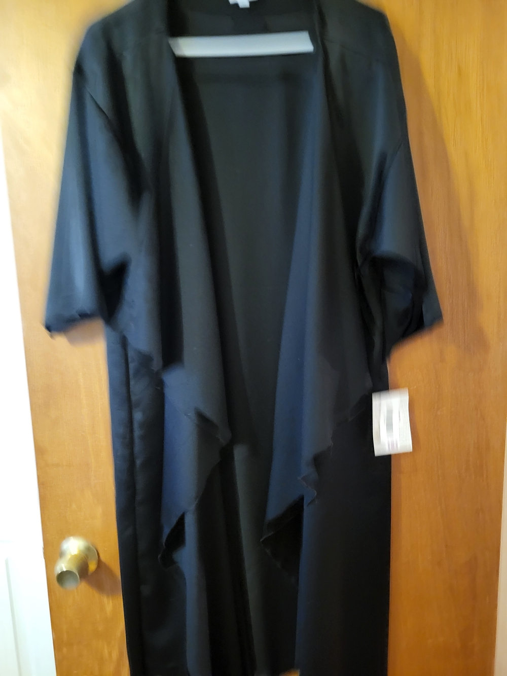 LuLaRoe Black Shirley Duster Cardigan